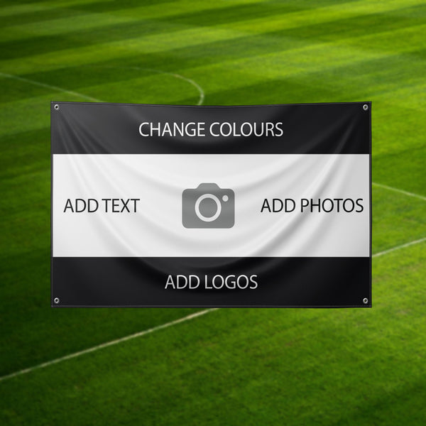 2 Stripe Flag - Fully Customisable (3X2 FT)