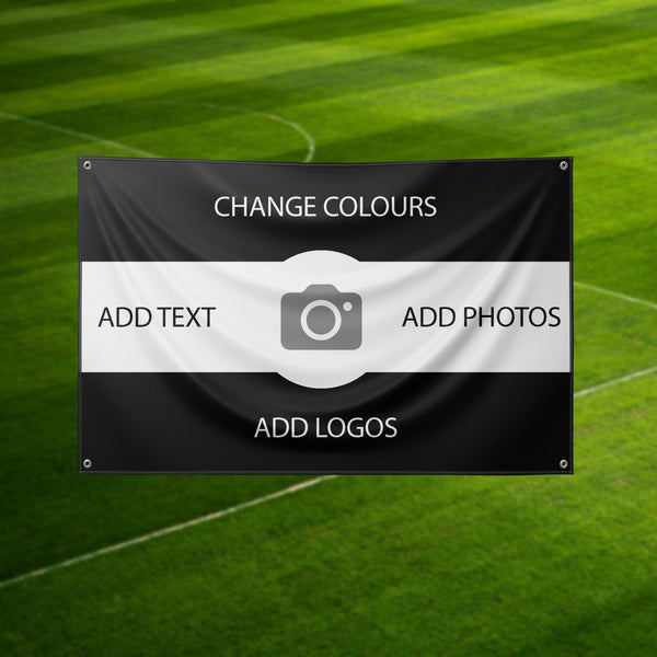 3 Horizontal Stripe Flag - Fully Customisable (3x2 FT)