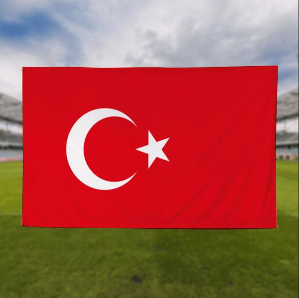 Turkey Flag - Fully Customisable (5X3 FT)