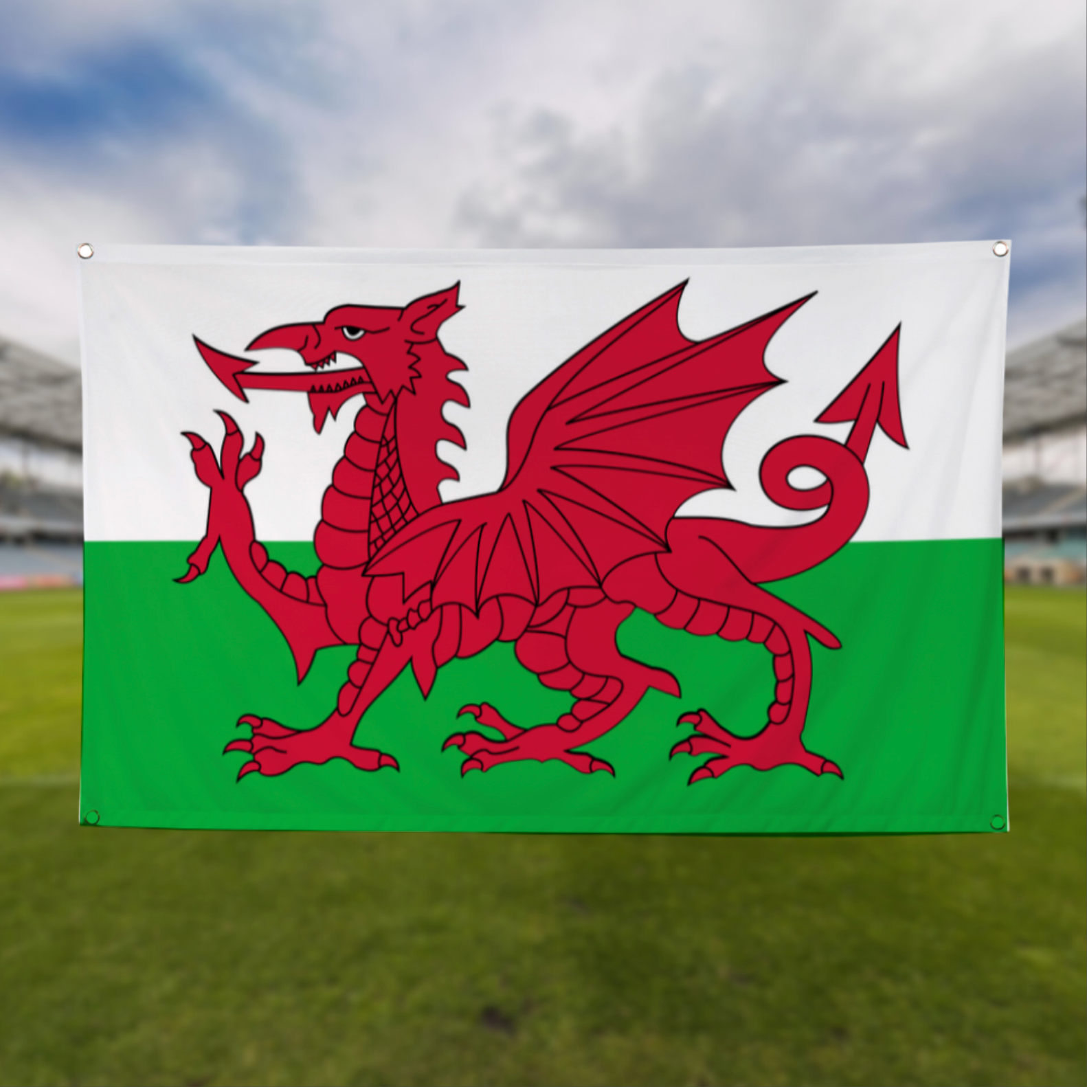 Custom Country Flags Personalise - 5x3WalesFlag 