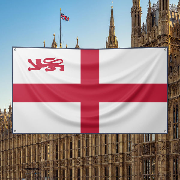 England Lion Corner - Fully Customisable (5X3 FT)