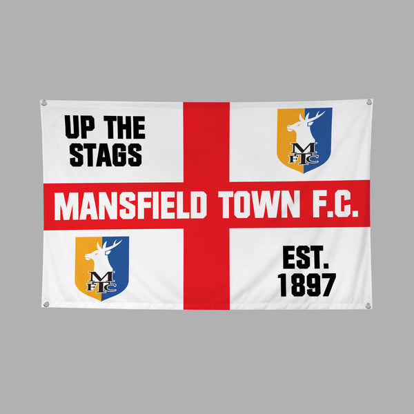 Mansfield Town FC Flag - 5X3 FT