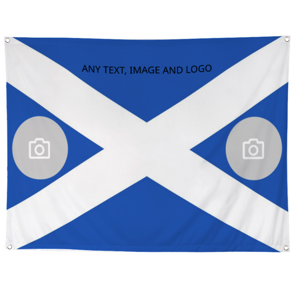 Scotland Flag - Fully Customisable (8X6 FT)