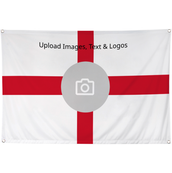 England Flag - Fully Customisable (6X4 FT)