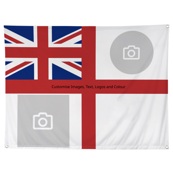 England/Union Jack Flag - Fully Customisable (8X6 FT)