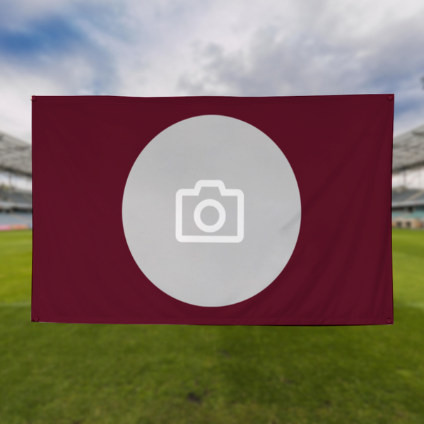 Claret Personalised Flag - Fully Customisable (5X3 FT)