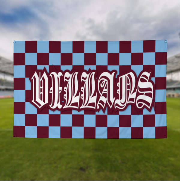 Aston Villa 'Villans' Flag - (5X3 FT)