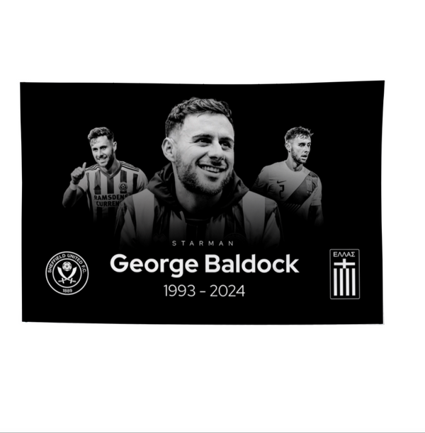 George Baldock  Black Flag (6X4 FT)