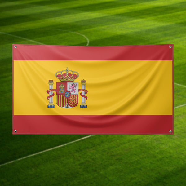 Spain Flag - Fully Customisable (6X4 FT)