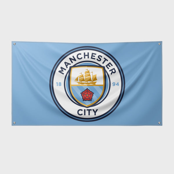 Manchester City FC Flag - 6X4 FT