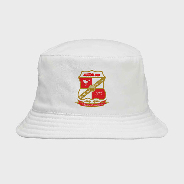 Swindon Town FC Bucket Hat in White