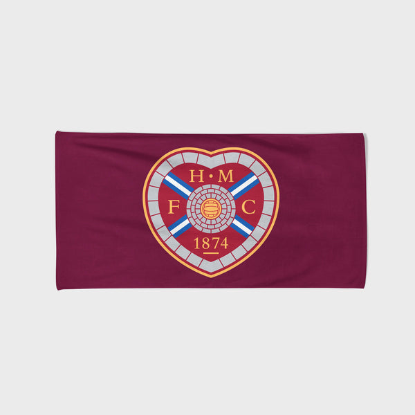 Heart of Midlothian Beach Towel (80 x 160cm)