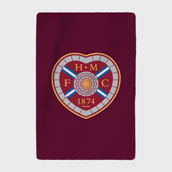 Heart of Midlothian Fleece Blanket