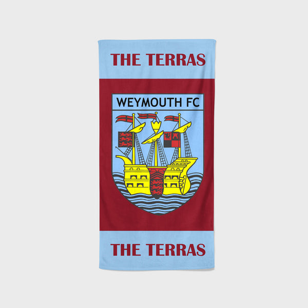 Weymouth FC Beach Towel (80 x 160cm)