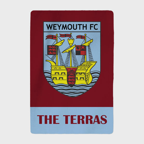 Weymouth FC Fleece Blanket